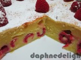 Raspberry, lemon & olive oil cake recipe