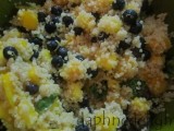 Delicious quinoa mango and blueberry salad recipe